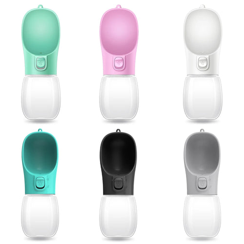 Portable Dog Water Bottle — Leak-Proof Travel Bowl